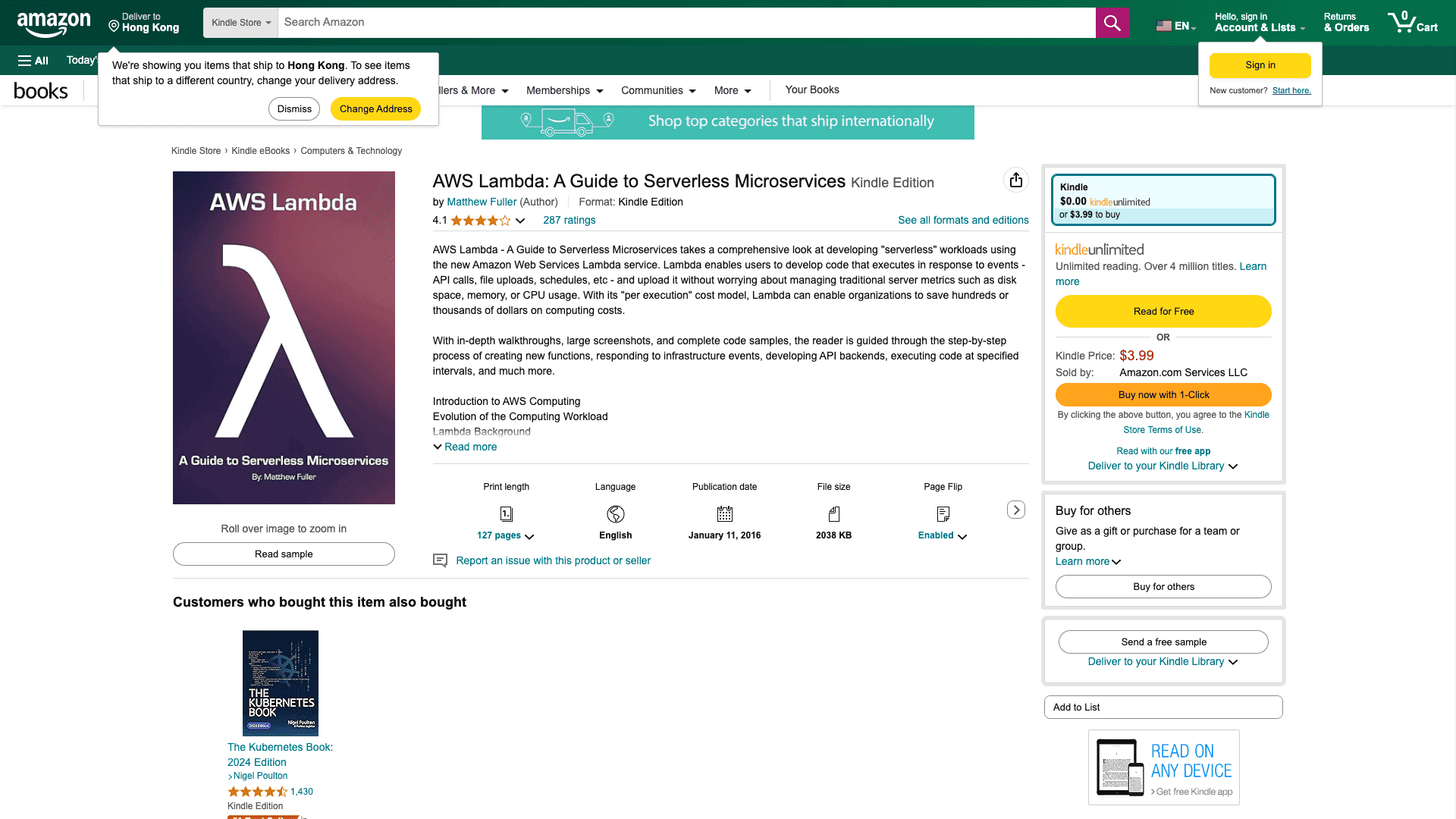 Amazon com aws lambda guide serverless microservices ebook dp b016jomaee