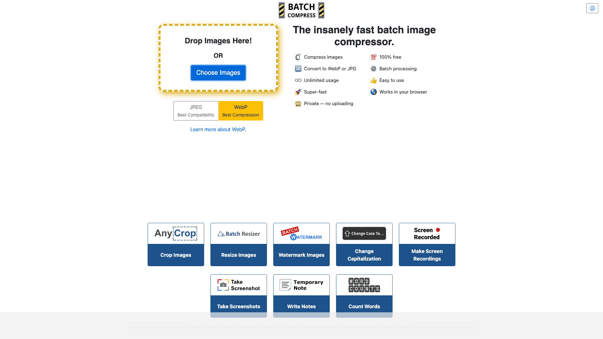 Batchcompress com en