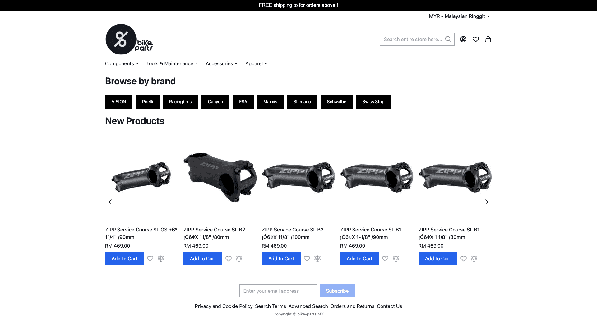 Bike parts cc
