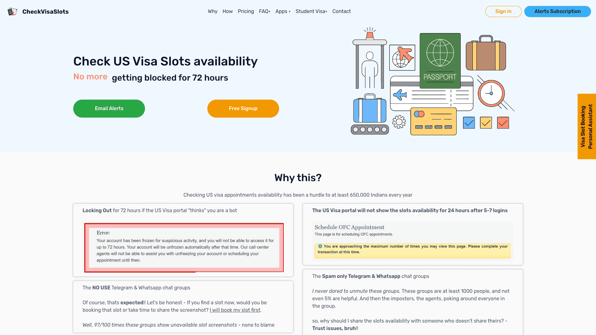 Checkvisaslots