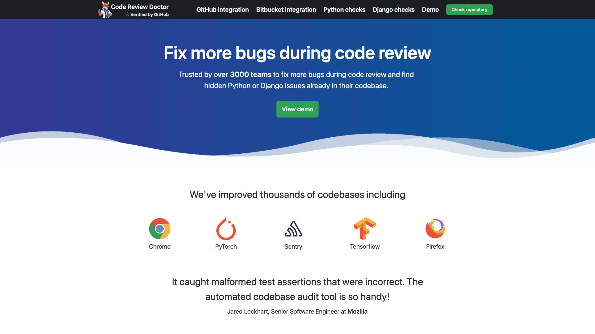Codereview doctor