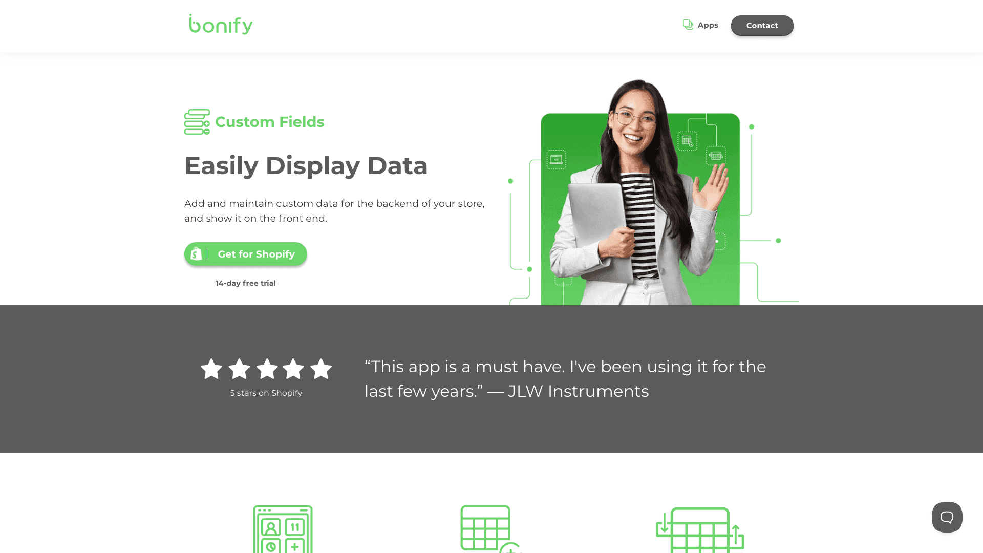 Customfields bonify