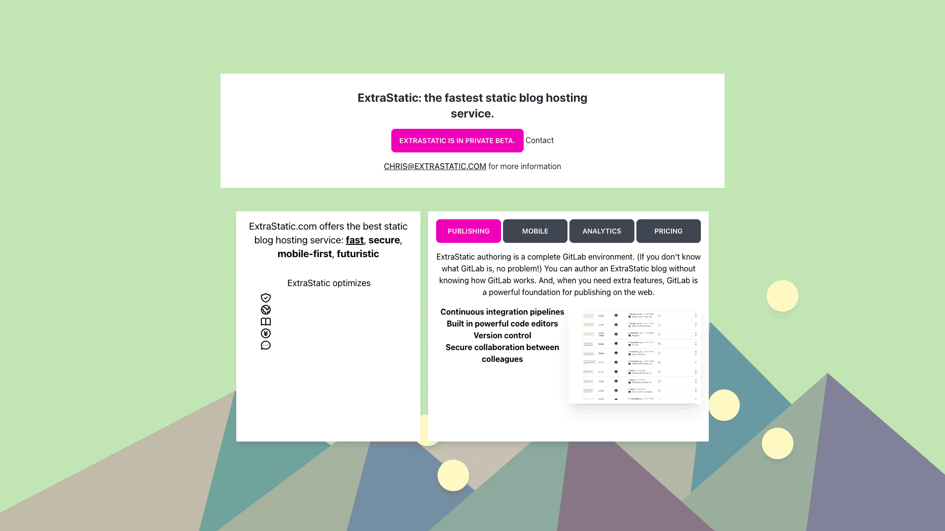 Extrastatic