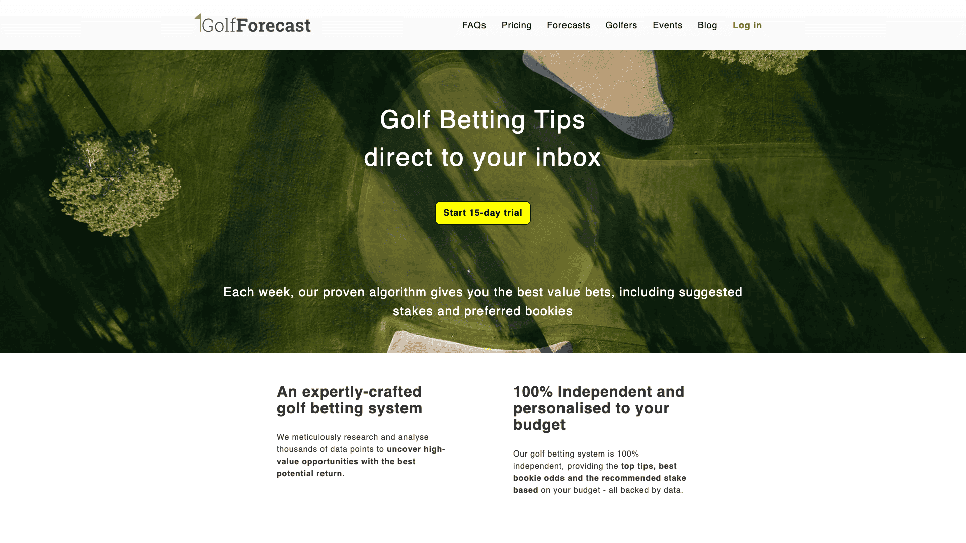 Golfforecast co uk