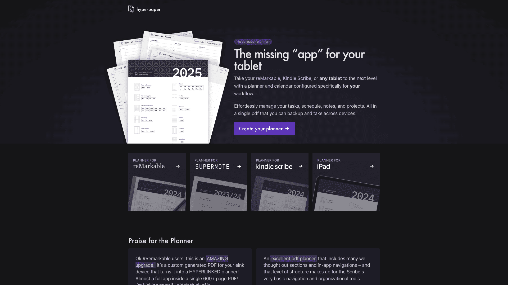 Hyperpaper me