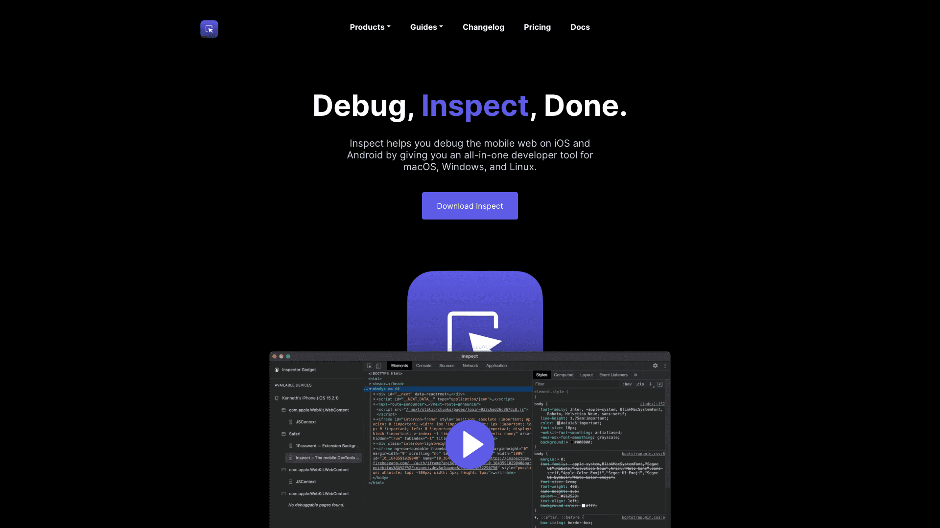 Inspect