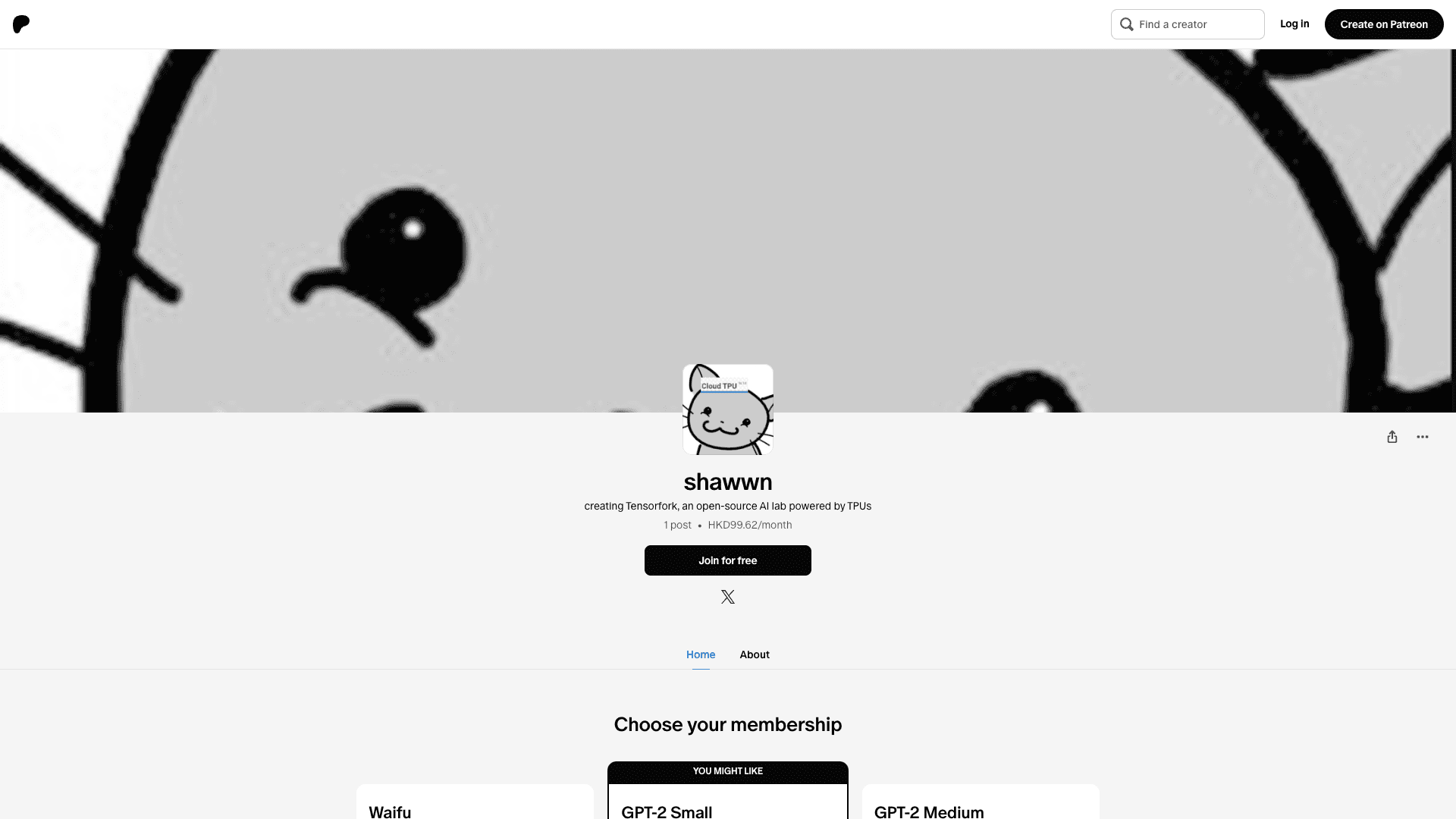 Patreon com shawwn