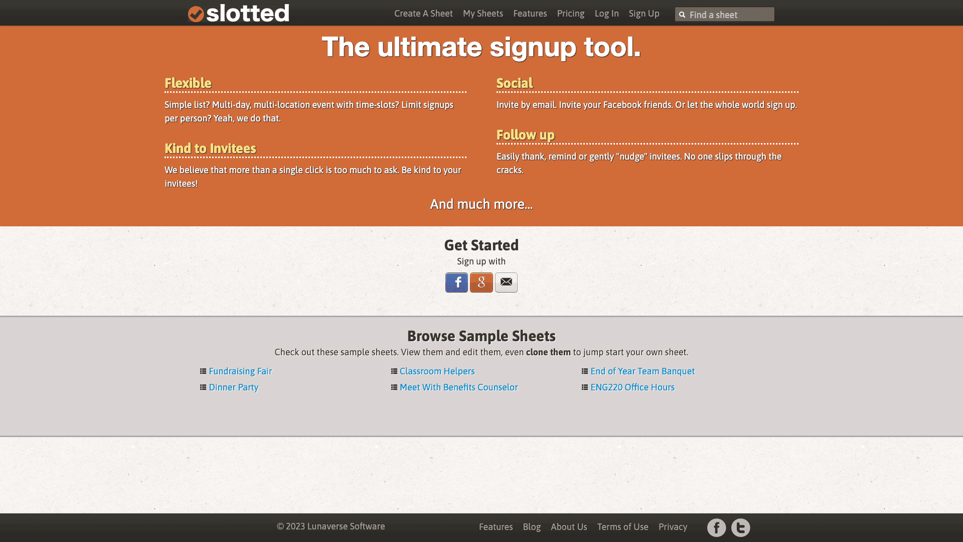 Slotted co