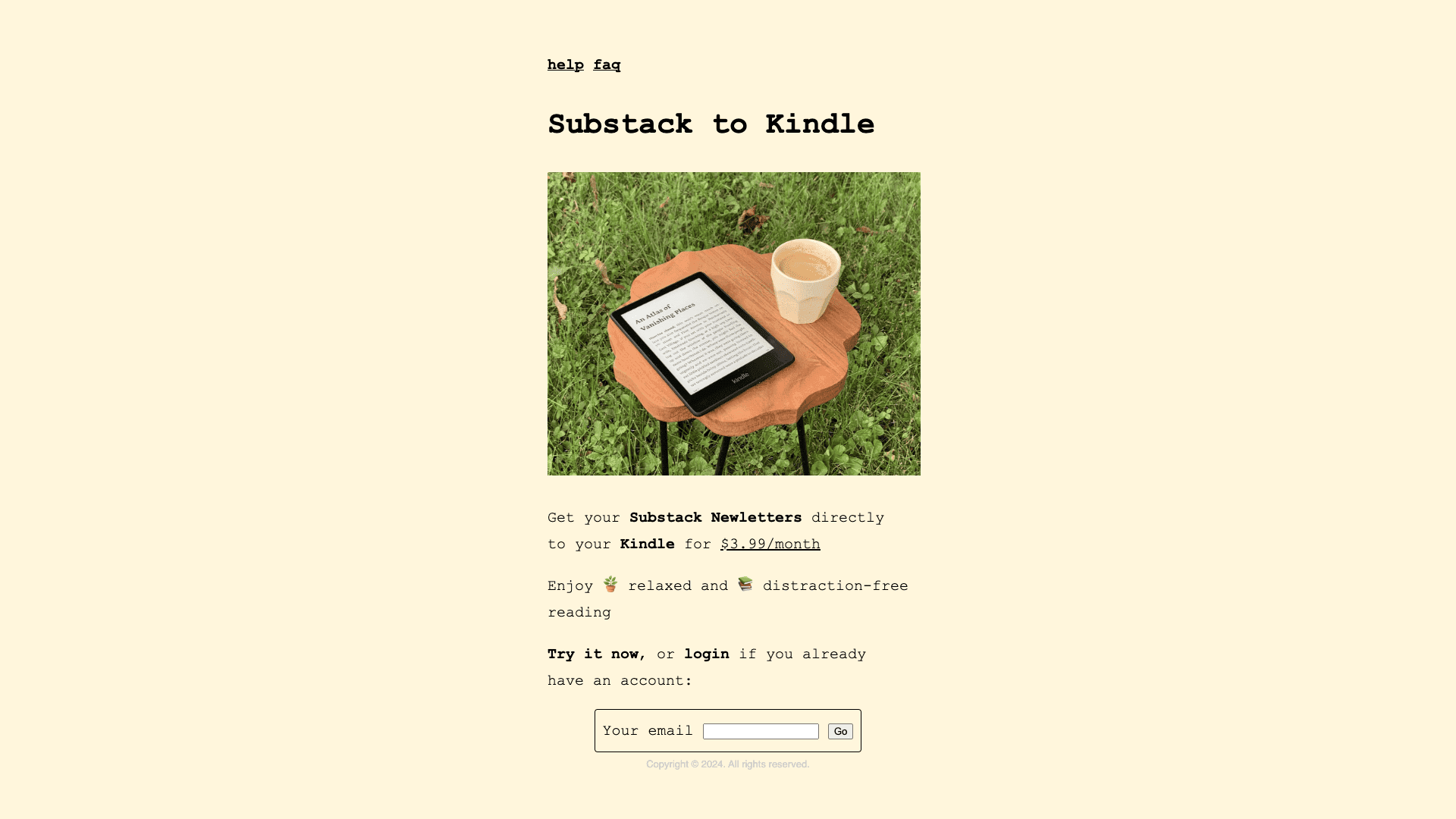 Substack2kindle