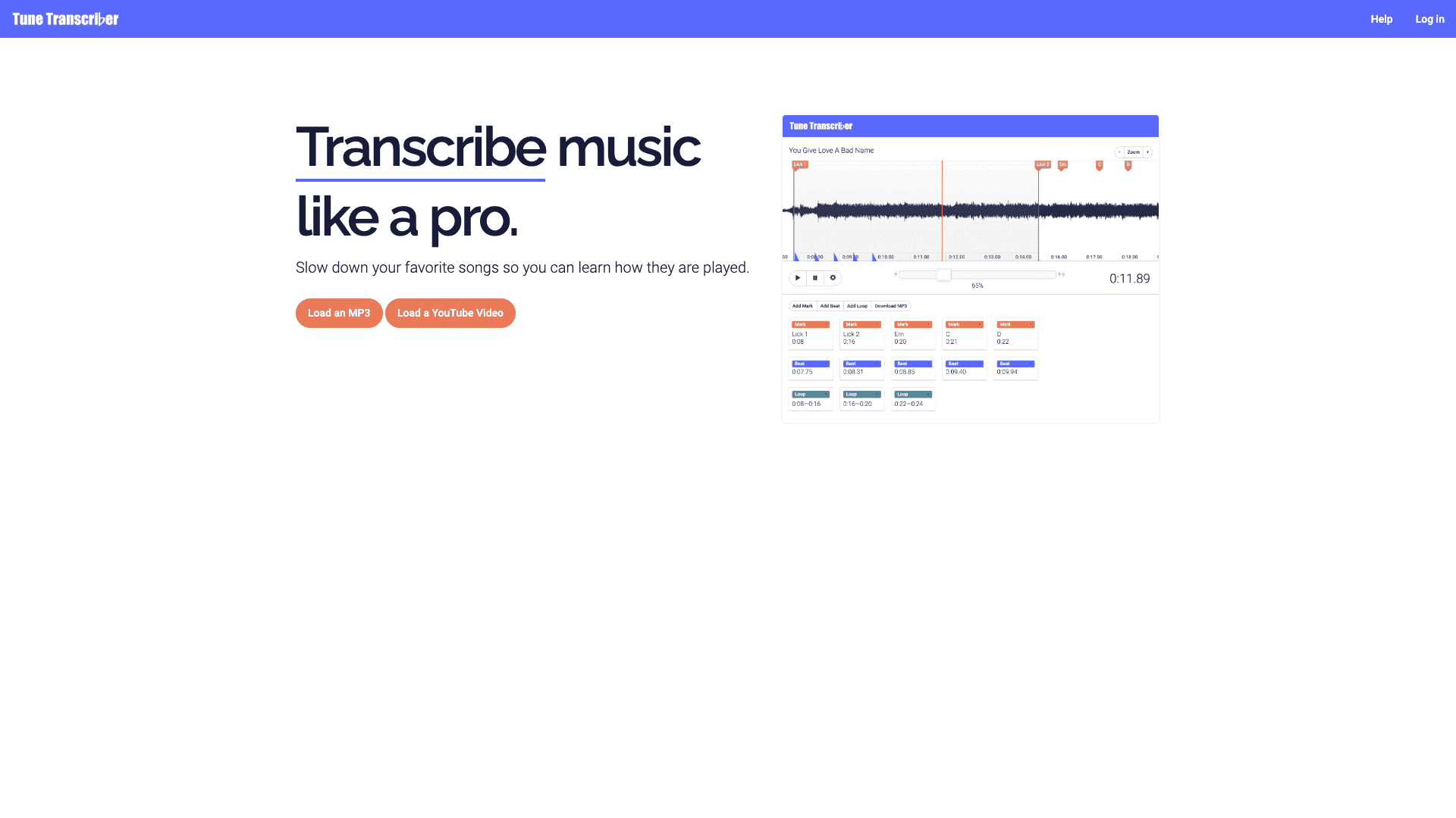 Tunetranscriber