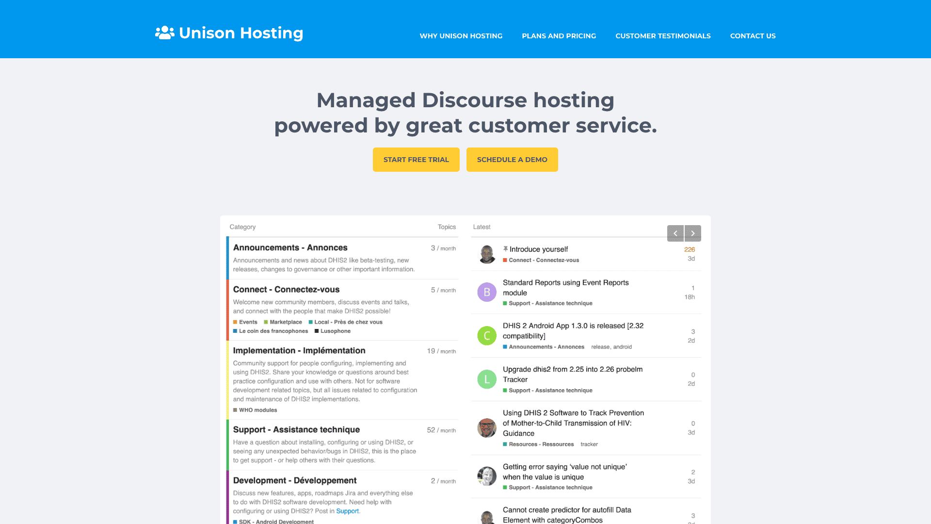 Unisonhosting